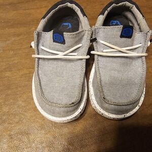 Hey Dude Kids Gray Casual Shoes